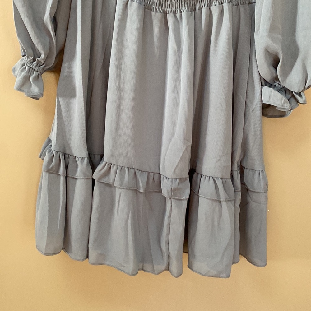 DRESS | dusty blue - Picture 5 of 8
